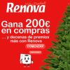 Sorteo Renova Navidad: 60 lotes de productos + 200€ en compras