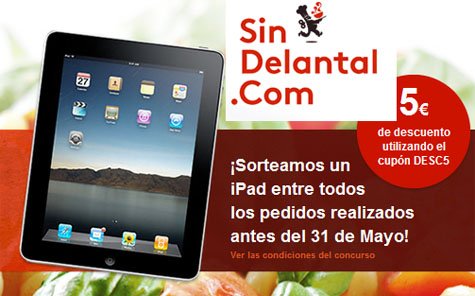 sorteo ganar ipad sindelantal