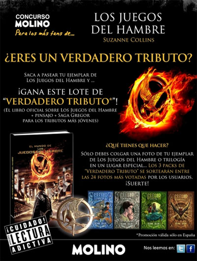 sorteo los juegos del hambre libros