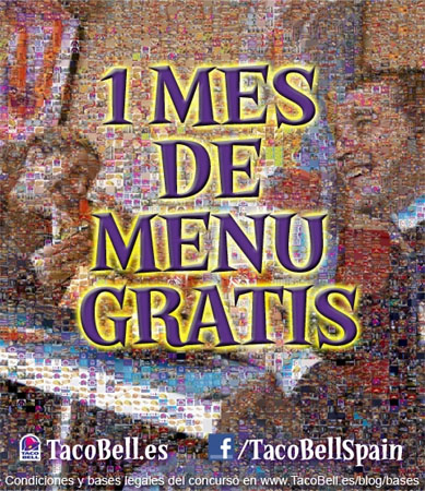 concurso taco bell menus gratis