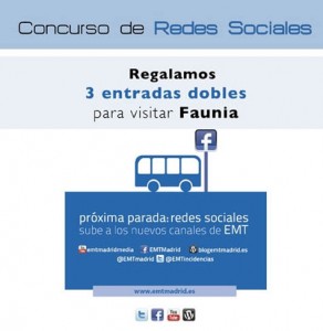 concurso-emt-entradas-faunia-gratis