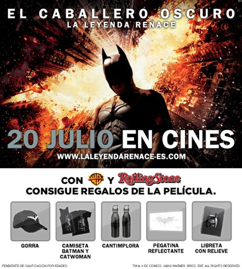 regalos batman pelicula caballero oscuro leyenda renace