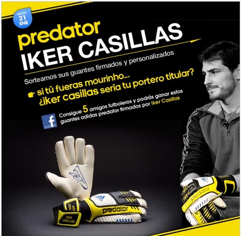 ▷ Consigue los guantes de Casillas gratis con Soloporteros