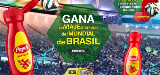 viaje mundial brasil 2014 gratis concurso prima