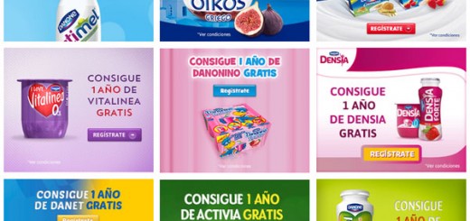 yogures danone gratis