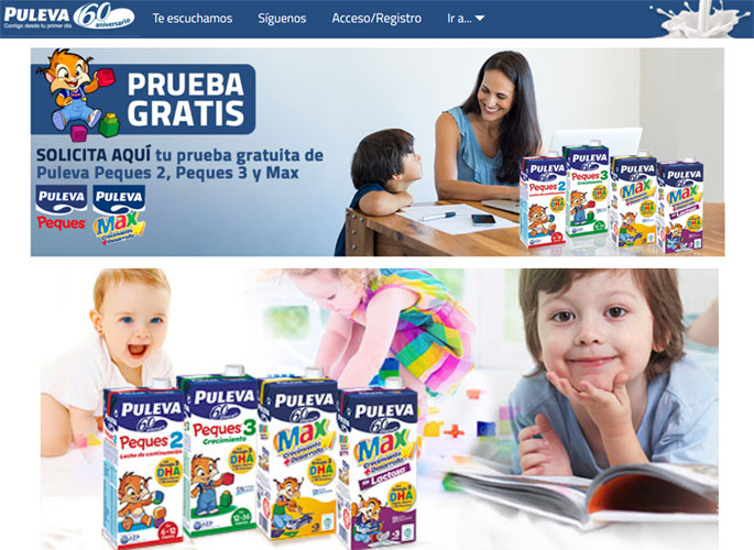 Gana 1 lote de productos Puleva Peques o Puleva Max - Muestras Gratis