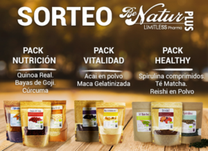 sorteo be natur plus de carethy