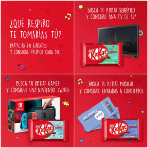 sorteo de kitkat de tómate un respiro