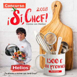 concurso "sí, chef" de Helios