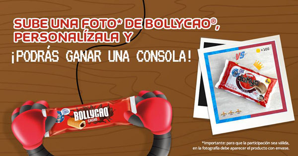 promoción de bollycao para ganar consola