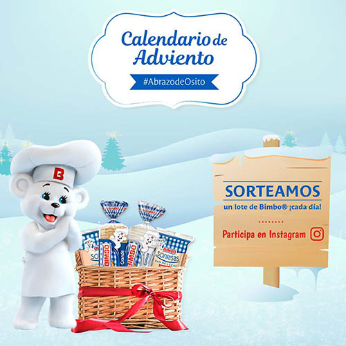 sorteo calendario adviento de bimbo 