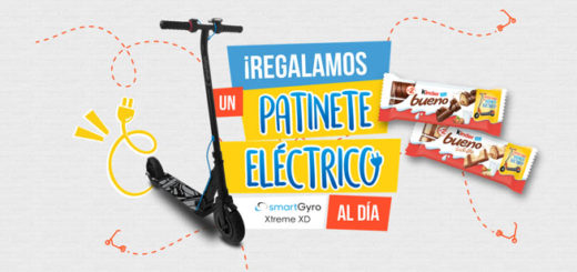 kinder bueno regala patinetes electricos