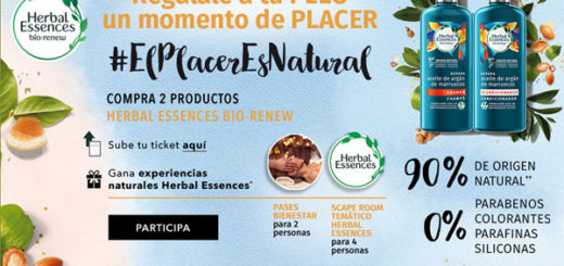 gana packs de experiencias y scaperooms con herbal essences