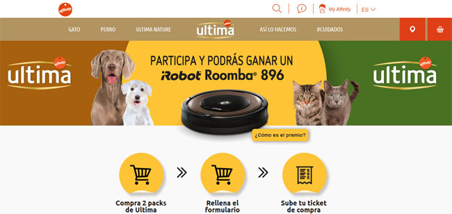 sorteo de 60 irobot de roomba cin ultima de affinity 