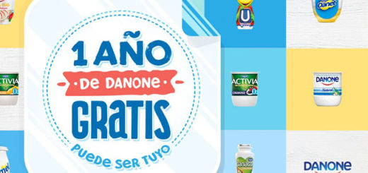 sorteo de danone para ganar un año de productos marca Danone