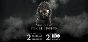 promoción de Magnum consigue 2 meses gratis de HBO