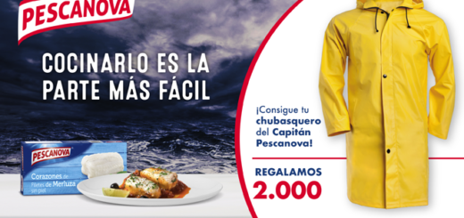 sorteo de pescanova para ganar uno de los 2000 chubasqueros de capitán pescanova