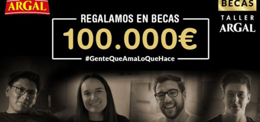 Regalo de 14 becas de hasta 100.000€ de taller argal