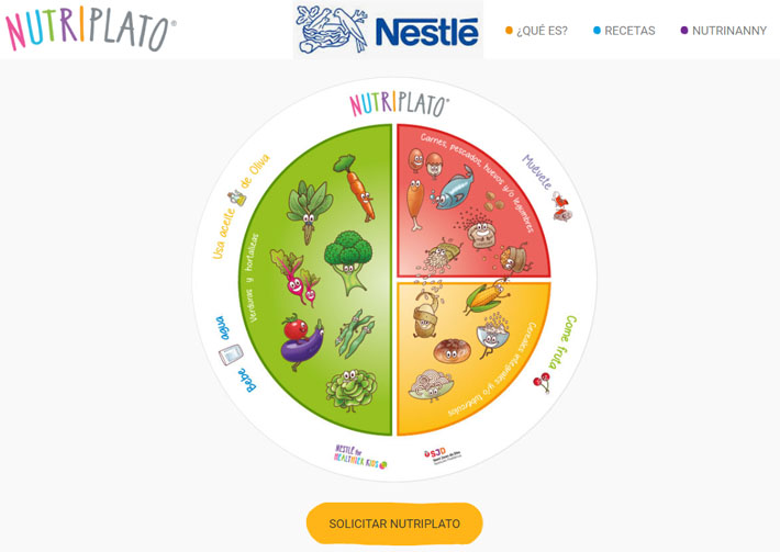 solicitar nutriplato nestle gratis