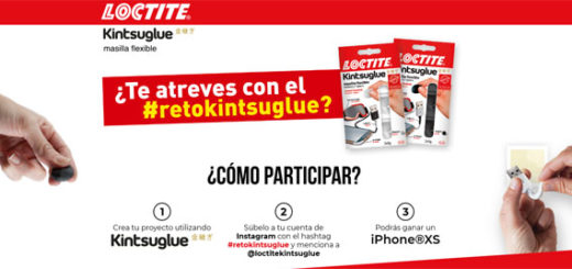 sorteo de iphone xs y 100 kits de loctite kintsuglue