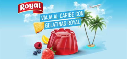 promoción de gelatinas royal para ganar viaje al caribe