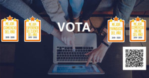 vota tu tienda favorita en la página web de Te damos la palabra y gana tarjetas de regalo de hasta 2000€ y viaje a New York