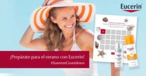 Promoción de Eucerin con sorteo diario de sus productos