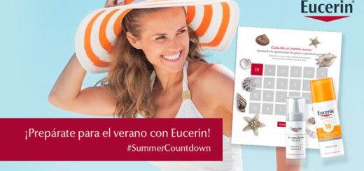 Promoción de Eucerin con sorteo diario de sus productos