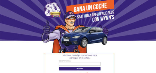 promo wynns 80 aniversario coche seat ibiza