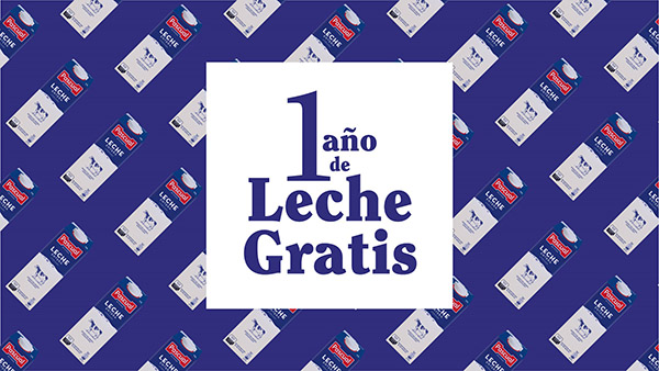 Promoción de Leche Pascual con sorteo de un año de leche gratis