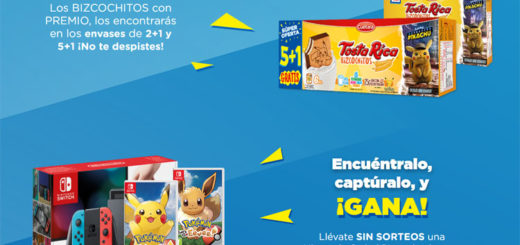 promocion tostarica bizcochitos consola nintendo switch pokemon