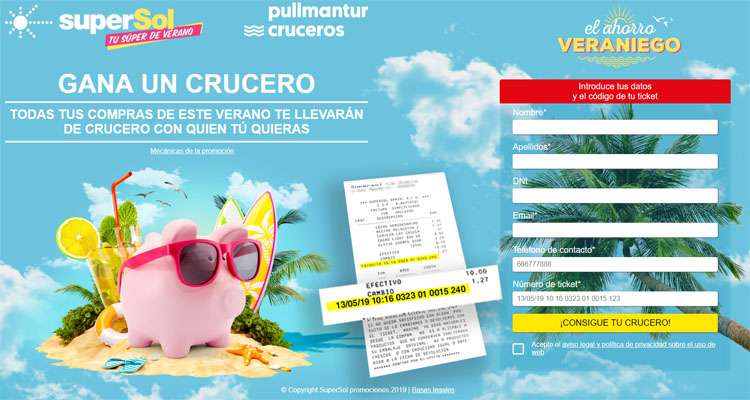 supersolpromociones sorteo crucero vacaciones