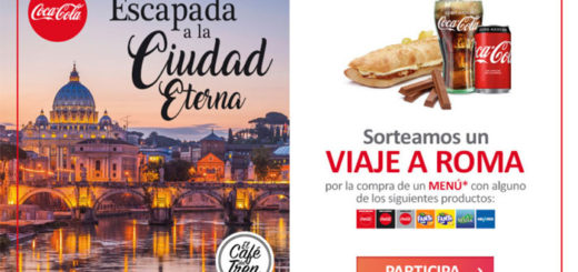 sorteo cocacola viaje roma menu ave renfe