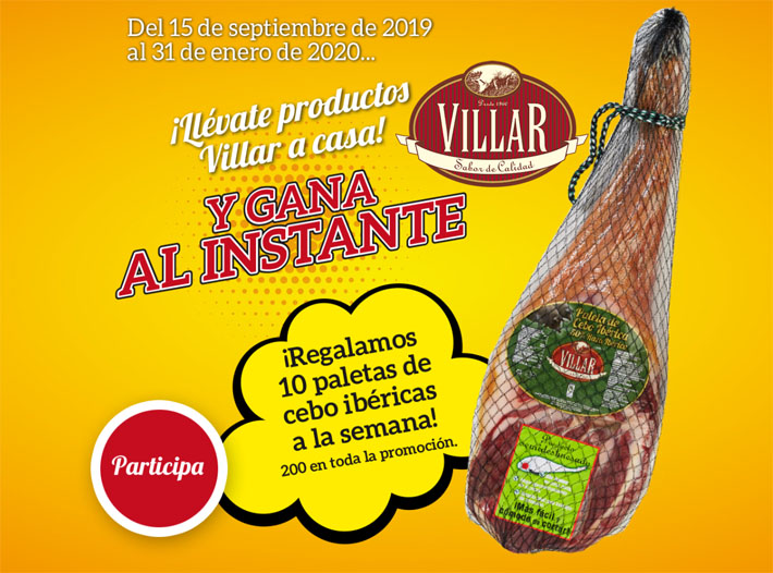 promocionesvillar regalo paleta jamón