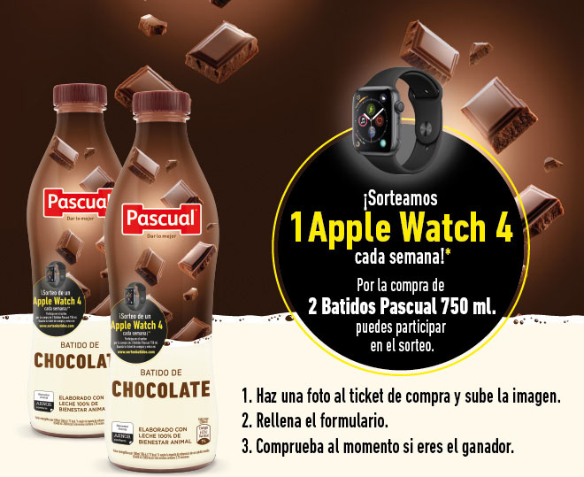 sorteobatidos pascual apple watch