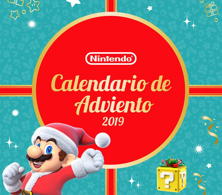 calendario adviento nintendo 2019