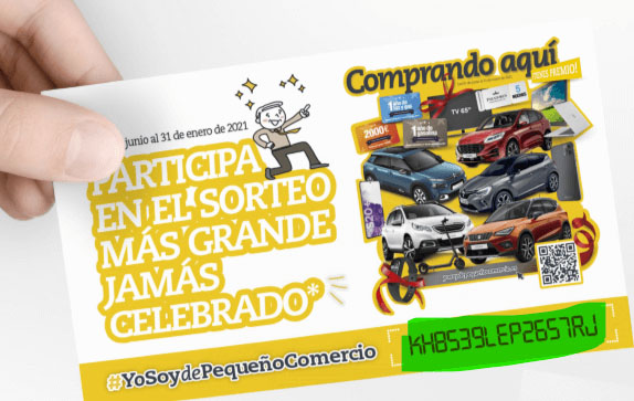 cupon codigo yosoydepequeñocomercio