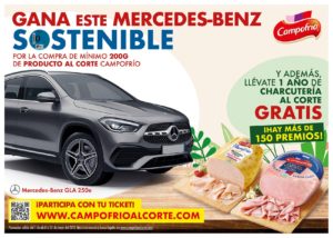 Sorteo Mercedes Benz y charcuteria Campofrio