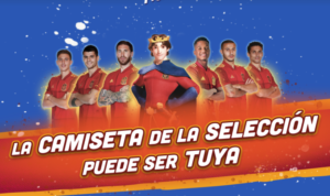 Sorteo camiseta de la selección Principe