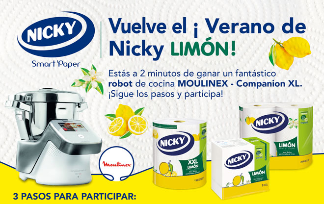 nicky limon sorteo robot cocina