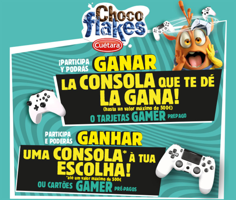 sorteo flakes consola premios gamer