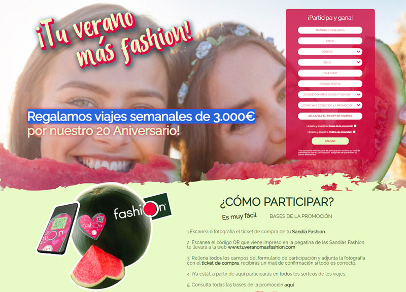 tu verano mas fashion sorteo viajes