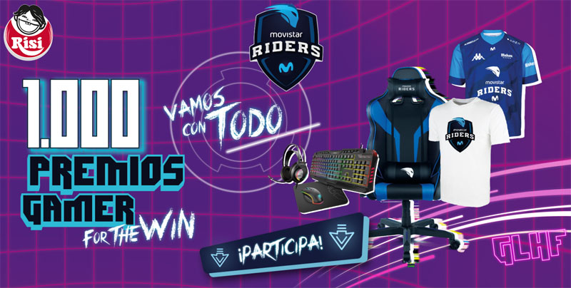 vamos con todo risi codigos sorteo premios gamer