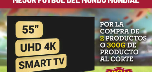 sorteo argal futbol televisores samsung