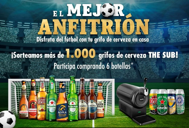 sorteo elmejoranfitrion grifos cerveza