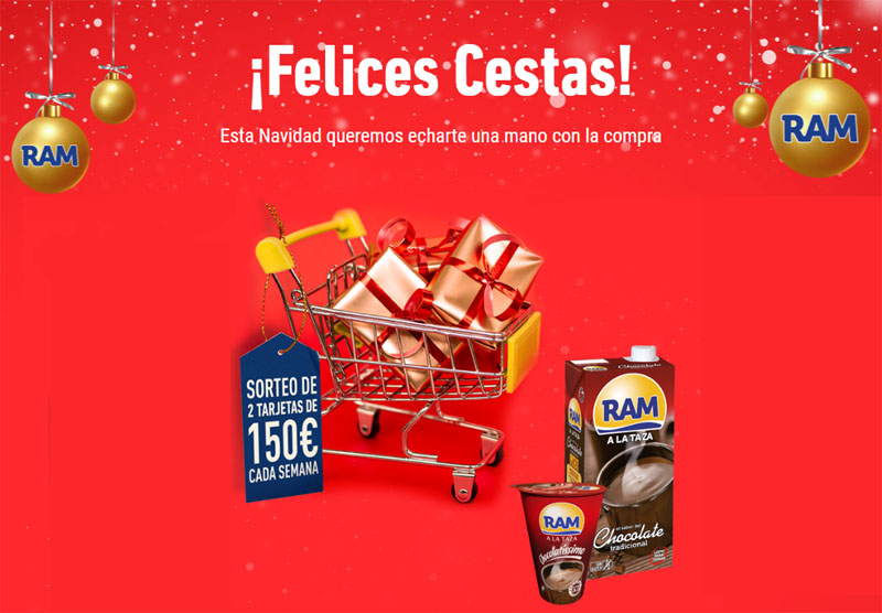 chocolate ram sorteo tarjetas visa