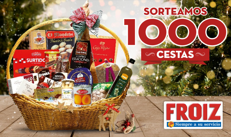 supermercados froiz sorteo cestas navidad