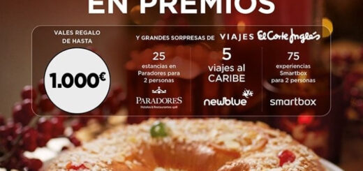 Sorteo Roscones de Navidad El Corte Ingés