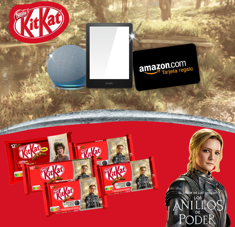 promo kitkat sorteo anillos premios amazon