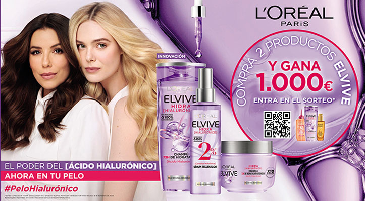 sorteo 1000 euros elvive promo loreal